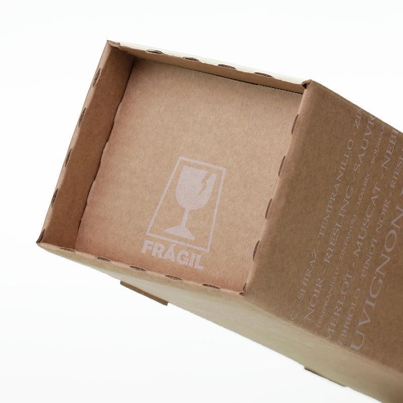Caixa para Garrafas c/ berço de proteção - Alta Resistência - KRAFT